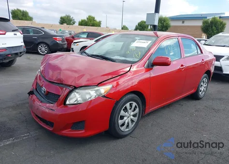 2010 Toyota Corolla Le z USA, uszkodzony, nr VIN JTDBU4EE4A9108966